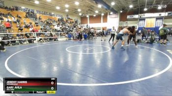 285 lbs Cons. Round 5 - Gary Avila, Bullard vs Jeremy Harris, Woodbridge