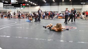 57 lbs Round 1 (10 Team) - Jordyn Sang, GA United vs Arya Robertson, MF Angels