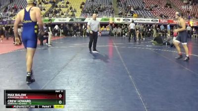 285 lbs Quarters & 1st Wb (16 Team) - Crew Howard, Nebraska-Kearney vs Max Balow, Augustana (SD)