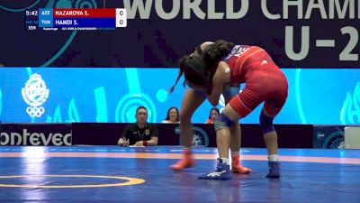 50 kg Repechage #2 - Shahana Nazarova, Azerbaijan vs Sarra Hamdi, Tunisia