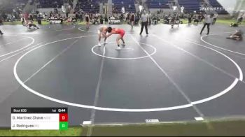 120 lbs 3rd Place - Giovanni Martinez Chavez, Aces vs Joseph Rodrigues, Rez WC