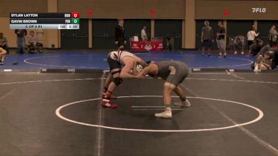 149 lbs C Of 8 #1 - Dylan Layton, Rider vs Gavin Brown, Purdue