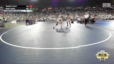 B5A-285 lbs 1st Place Match - Marley Scott, Chickasha vs Riley Hicks, Coweta