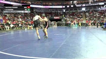 3A-165 lbs Cons. Round 4 - AJ Pontier, Indianola vs Macklin Penner, Western Dubuque