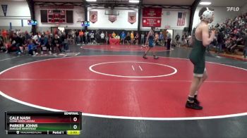 120 lbs Semifinal - Cale Nash, Clear Creek-Amana vs Parker Johns, Dubuque Hempstead