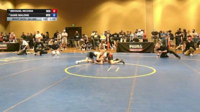 94 lbs 1st Place Match - Michael Nicosia, Bethlehem Catholic vs Dane Malone, Wyoming Seminary