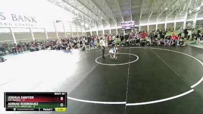 63 lbs Semis & Wb (16 Team) - Paxton Hanson, Mat Demons vs Jaime Almaguer, Salem Elite Wrestling