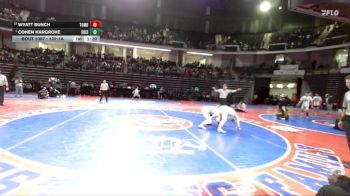 132-1A 1st Place Match - Cohen Hargrove, Social Circle vs Wyatt Bunch, Toombs County