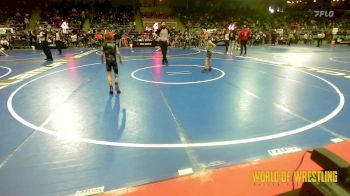 52 lbs Consi Of 8 #1 - Cullen Eller, Sanderson Wrestling Academy vs Kashtin Fulk, Triumph Wrestling Club