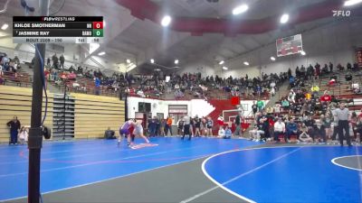 190 lbs Cons. Round 3 - Jasmine Ray, Muncie Central vs Khloe Smotherman, North Newton