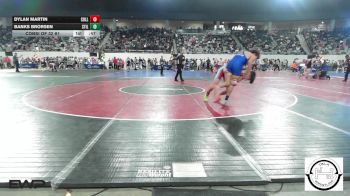 160 lbs Consi Of 32 #1 - Dylan Martin, Collinsville Junior High vs Banks Brorsen, Stillwater
