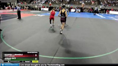 Quarterfinal - Kooper T. Brandle, Omaha Westside vs Adrian Bice, Columbus