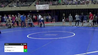 86 lbs Consi Of 8 #1 - Harrison Osborne, Wayne, PA vs Hunter Gregg, Hamburg, PA