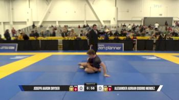 Alexander Adrian Osorio Mendez vs Joseph Aaron Snyder 2025 World IBJJF Jiu-Jitsu No-Gi Championship
