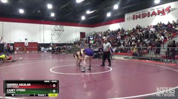 Cons. Round 2 - Casey Otero, Norwalk vs Andrea Aguilar, West Covina