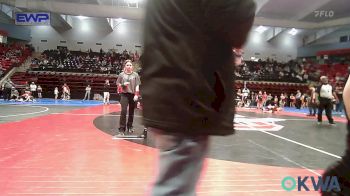 46 lbs Consi Of 4 - Gauge Littlefield, Coweta Tiger Wrestling vs Dylan Lockwood, Heat