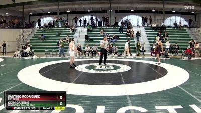 165 lbs Quarterfinal - Odin Gaitens, Benedictine College Prep vs Santino Rodriguez, Don Bosco