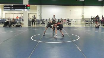 105 lbs Final - Lucas Layne, FL vs Spencer Lee, NY
