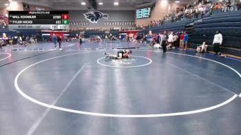 157 lbs Cons. Round 1 - Will Koomler, Austin Lake Travis vs Tyler Hicks, Azle