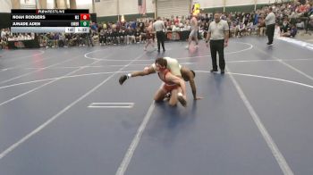 165 lbs Semis & 1st Wrestleback (8 Team) - Maxum Rodgers, Millard South vs Junade Aden, Omaha Bryan