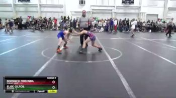 84 lbs Round 1 (8 Team) - Dominick Frisenda, Mullet Army vs Elise Gilfoil, Nauman