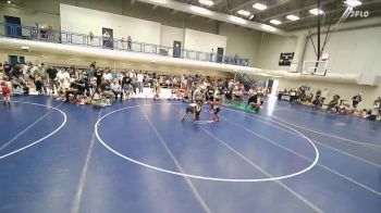 48-56 lbs Round 2 - Ivie Cowan, Juab Wrestling Club vs Eliana Garcia, Stallions Wrestling Club