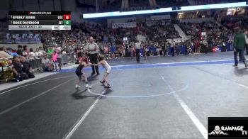 40 lbs 3rd Place Match - Rose Davidson, Slyfox vs Everly Sides, WTC