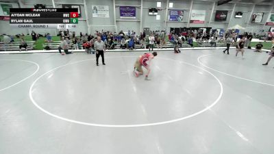 JR BOYS HARD LUCK - 146.6-150 Champ. Round 1 - Aiydan McLean, MATPAC Wrestling Club vs Rylan Gaul, Iowa