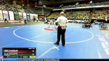 190 Class 2 lbs Cons. Semi - Abby Chandler, Northwest (Cedar Hill) vs Ellie Poulette, Lindbergh