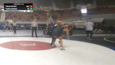 192 -D1 Cons. Round 2 - Miles Brown, Corona Del Sol High School vs Tariq Hannah, Maryvale High School