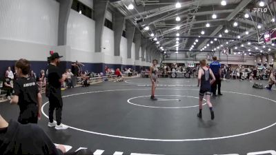 90 lbs Finals (2 Team) - Nicholas Griffith, North DeSoto Wrestling Academy vs Jack Flores, Mat Mayhem