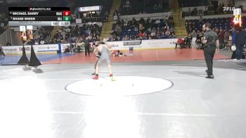 126 lbs Consi Of 8 #1 - Michael Barry, Wakefield vs Shane Breen, Billerica