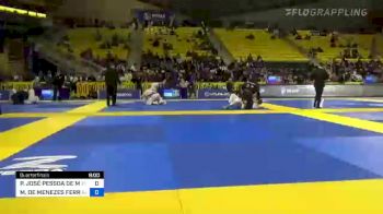 PEDRO JOSÉ PESSOA DE MELO BISNET vs MATHEUS DE MENEZES FERREIRA MARE 2022 World Jiu-Jitsu IBJJF Championship