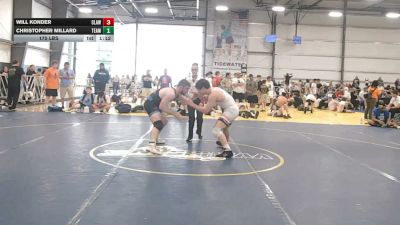 170 lbs Rr Rnd 2 - Will Konder, Claw & Conquer - HSB vs Christopher Millard, Team Diamond Fish - HSB