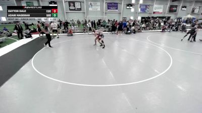 Junior Boys - 165 lbs Champ. Round 2 - Adam Hageman, Kansas vs Dayton Dale, Forest Lake Wrestling Club