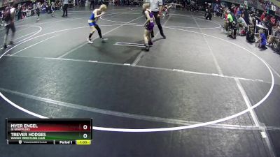 65 lbs Quarterfinal - Myer Engel, GI Grapplers vs Trever Hodges, Wahoo Wrestling Club