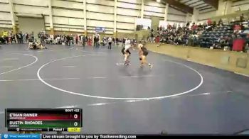 165 lbs Quarterfinal - Ethan Rainer, Grantsville vs Dustin Rhoades, Uintah