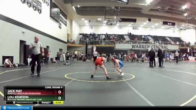 71 lbs Cons. Round 4 - Jack May, Roncalli Wrestling Foundation vs Lou Keneson, Bulldog Premier Wrestling Club