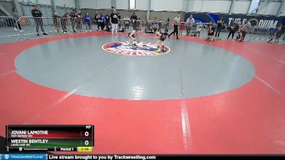 63 lbs Champ. Round 1 - Westin Bentley, Lakeland WC vs Jovani Lamothe, Mat Demon WC