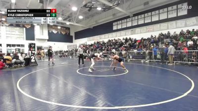 138 lbs Champ. Round 1 - Kyle Christopher, Heritage vs Elijah Vazquez, Eleanor Roosevelt