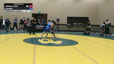 138 lbs Cons. Rd Of 16 - Michael Clark, Dragon RTC vs AJ Stover