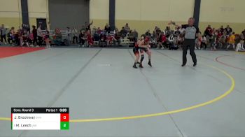 60 lbs Cons. Round 3 - Mason Leech, Immortal Athletics WC vs Joshua Brockway, Summit Wrestling Academy