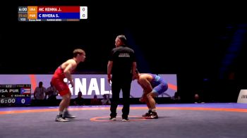 65kg Bronze - Joey McKenna, USA vs Sebastian Rivera, PUR