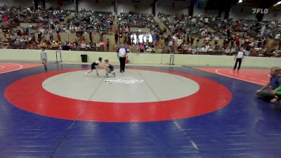 52 lbs Consi Of 4 - Mark Dodd, Dendy Trained Wrestling vs Mason Karr, Roundtree Wrestling Academy