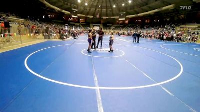 Final - Makenzi Estrada, Coweta Tiger Wrestling vs Electra Locust, Vian Wrestling Club