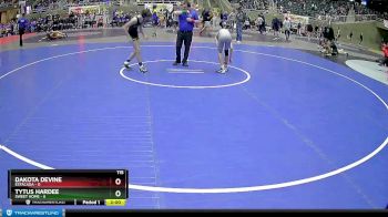 115 lbs Quarterfinals (8 Team) - Tytus Hardee, Sweet Home vs Dakota Devine, Estacada