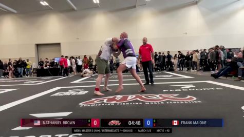 Nathaniel Brown vs Frank Maione 2025 ADCC Niagara Open