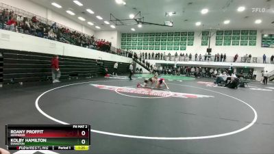 138 lbs Semifinal - Roany Proffit, Kemmerer vs Kolby Hamilton, Evanston