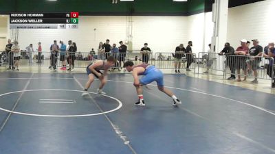 150 lbs Round Of 32 - Hudson Hohman, PA vs Jackson Weller, NJ