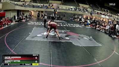 152 lbs Semis & 1st Wrestleback (8 Team) - Jacob Anderson, Menomonie vs Garrett Wittek, Anoka